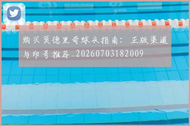 购买莫德里奇球衣指南:正版渠道与印号推荐_20260703182009